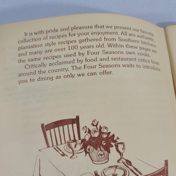 The Famous Four Seasons Restaurant Recipe Book - Vicksburg Mississippi - Picture 6 of 11